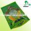 Stand up plastic packing bags with zipper top for sea food