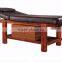 Beiqi 2016 New Beauty Salon Comfortable Stable Massage Bed with Wood Base Solid Wood Furniture