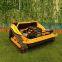 remote slope mower, China radio control lawn mower price, remote control steep slope mower for sale
