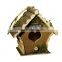 Antique solid Wooden Bird House of paulownia