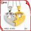 Wholesale  Charms Broken Heart Pendant Baby Accessories