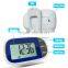 OEM Digital manual use pedometerr with step counter