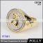 wholesale 925 silver hip hop jewerly jesus peice ring made in china
