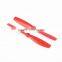 10 pairs 6045 Red Plastic Propellers with Self-locking Head