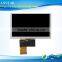 5 inch with 250nits and the Aspect Ratio is 16:9 tft lcm