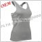 OEM Manufacturer Racer Back women Fitness Tank Top Custom Printing Logo Running Singlet Vest