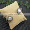 LFD-B001 Druzy Pearl Pave Rhinestone Leather Bangles Bracelet Jewelry Finding