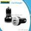 5V 2A Colourful light up micro USB Car Charger