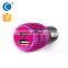 multiple usb high quality mobile phone 2 in 1 portable car battery charger
