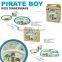 bamboo fibre biodegradable and eco friendly kids bowl/plate/mug/dinner set