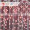 Bulk top quality tulle polyester lace knitting wax print fabric african