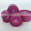 purple color package boxes for OEM/giftl package box