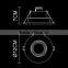 Manufacturers Solar system 5W waterproof led bathroom ceiling lights