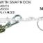 Galvanized100 MM Collar Hook With Industrial Snap Hook In Carabiner Rigging Hardware Manufacturer