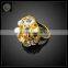 China factory direct wholesale jewelry ring zinc alloy gear ring