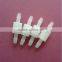 3/16" PVDF VITON spring check valve SCV1603DVL