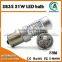12~24V BA15S BAU15S 1156 CANBUS LED bulb 2835 21W 800LM
