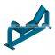 15deg return conveyor roller bracket with D130mm conveyor roller idler for copper belt conveyor