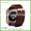 2015 New Design Leather Watch Band for Apple Watch With Band Adapter