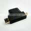 High quality 1 to 2 hdmi adapter with high speed data transmission
