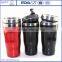 Hot selling 16oz double wall clear outer plastic inner stainless steel travel tumbler coffee car mug