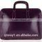 Italian leather ladies briefcase for office