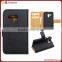 High quality card slot leather flip case for moto g flip cover with stand