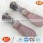 customized fashion design auto lock leather zipper puller