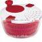 2016 Kitchen Helper Plastic Salad Spinner with Clips and rotary handle