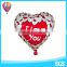 Valentine's day 2016China mamufaturer heartshape balloon stand for party decoration