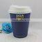 High quality oem logo printed disposable insulated paper cup