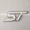 Custom Made Good Quality Zinc Alloy 3D Metal Chrome Logo Badge Car Emblem for Ford