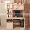 Student Wood Desk Bookcase Combination