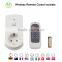 Smart Wireless Remote Control Socket Switches for Household Appliances Europe Plug K15 1+1