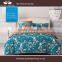 100% cotton 133*72 40s*40s luxury reactive printing bed linen
