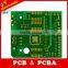 Low Cost 1.0mm CEM-1 OSP tv Antenna Amplifier Pcb