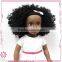 Afro Doll Black 18 inch Customized wholesale vinyl craft dolls