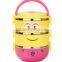 1-4 Layer Cute Cartoon Minion Lunch Bo