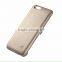 New model external battery case for i phone 6, factory outlet price battery pack with custom logo printing, wireless power bank