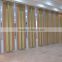 Movable soundproof partition walls in exhibition center