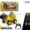 6 Channel RC excavator truck RC construction toy trucks excavator