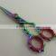 Professional barber hair cutting scissors