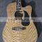 41 size ashwood acoustic electric guitar with fishman EQ