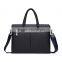 New fashion custom simple laptop genuine leather men briefcase at low price