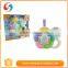 Funny battery operated electic baby bed bell lovely plastic musical box