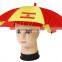 FOOTBALL FAN UMBRELLA HAT
