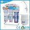 household 6 stage home pure reverse osmosis water filter system with uv lamp and metal stand