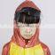Disposable plastic waterproof kids pvc poncho raincoat