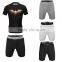 lycra sports t shirt / moisture wicking t shirt / dry wick sport suit man 2016