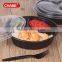 Reusable microwave safe stackable Meal Prep Plastic Food Container